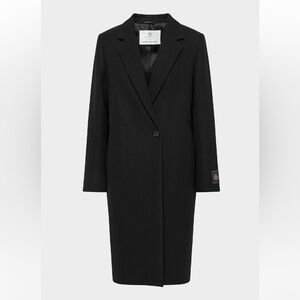 Aritzia black peacoat